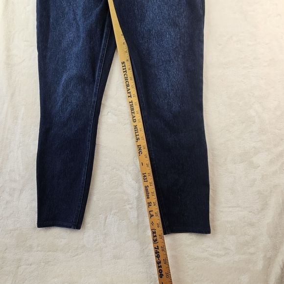 Spanx Jeans Pull On Skinny Jeans 1X Plus Size Women’s Jeggings Plus Medium Blue - Picture 2 of 9